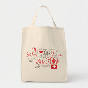 Tote Bag L'amour des choses I au sujet de la Suisse