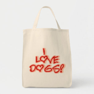 Tote Bag L'amour des coeurs I poursuit des T-shirts et des