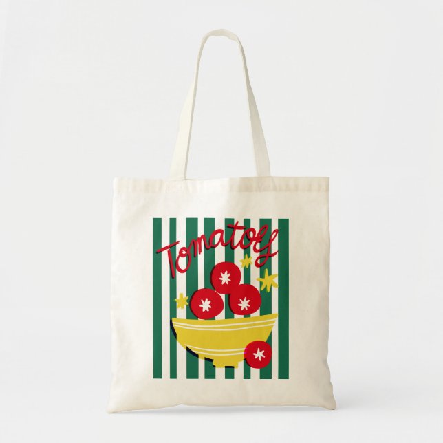 TOTE BAG L'AMOUR DES TOMATES (Devant)