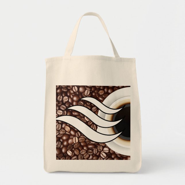Tote Bag L'amour du café (Devant)
