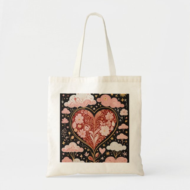 Tote Bag L'amour est dans l'air (Devant)