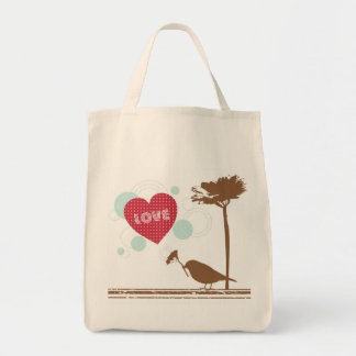 Tote Bag L'amour est dans l'épicerie Fourre-tout de