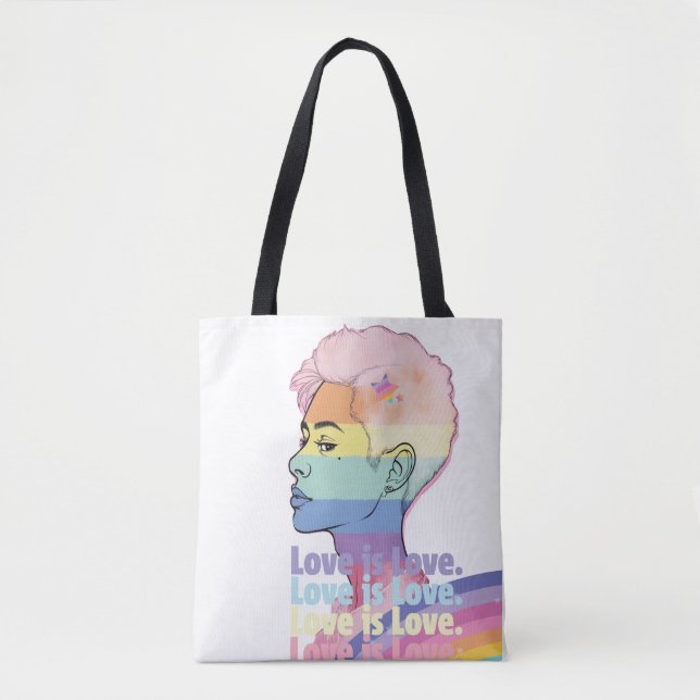Tote Bag L'amour est l'amour (Devant)