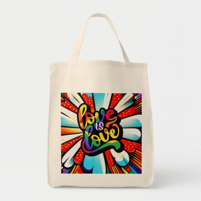 Tote Bag L'amour est l'amour (Devant)