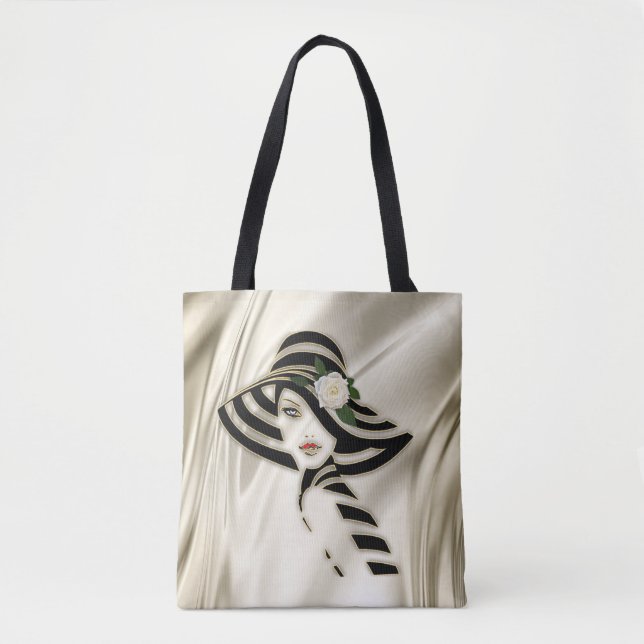 Tote Bag L'amour est tout ce qu'il y a de design Mariage (Devant)