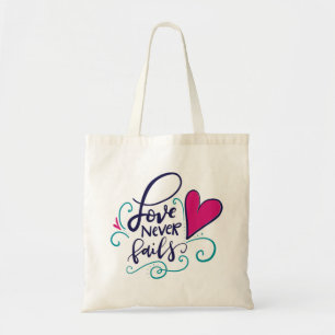 Tote Bag L'amour n'échoue jamais
