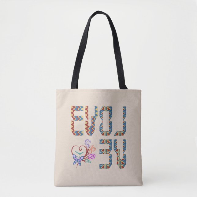 Tote Bag L'amour pour évoluer | Réinventer (Devant)