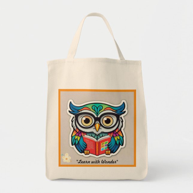 Tote Bag "L'amour pour la littérature" (Devant)