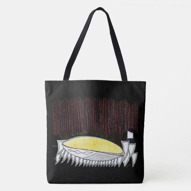 Tote Bag Lampe à huile de phoque (Devant)