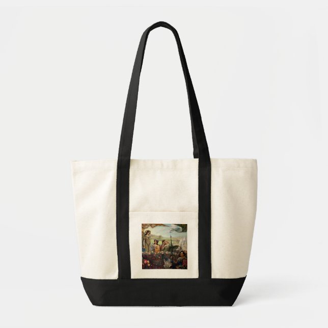 Tote Bag Lancelot et Guinevere (Devant)