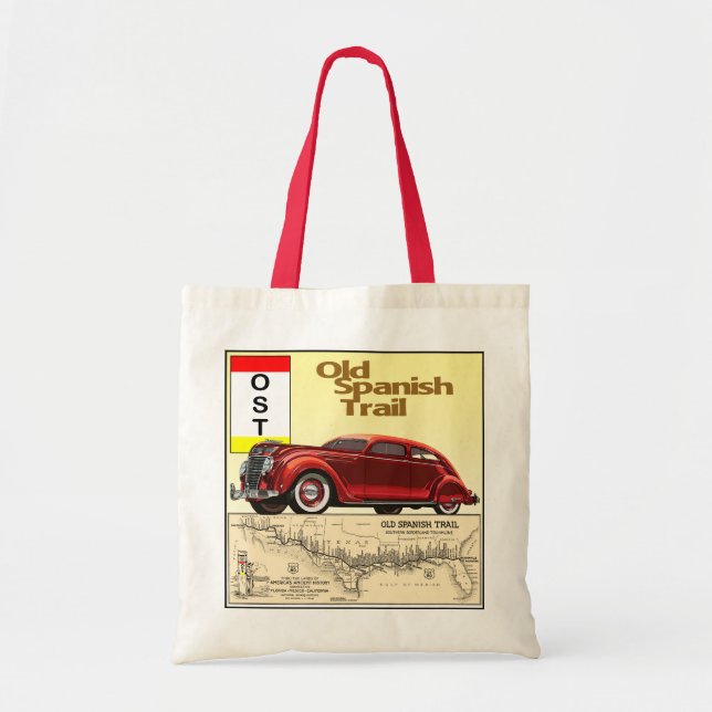 Tote Bag L'Ancien Sentier Espagnol - Sentier Auto Historiqu (Devant)