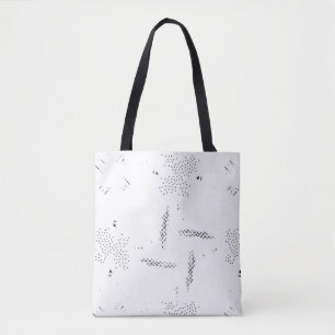 Tote Bag Langage, Gris Clair, Geyser