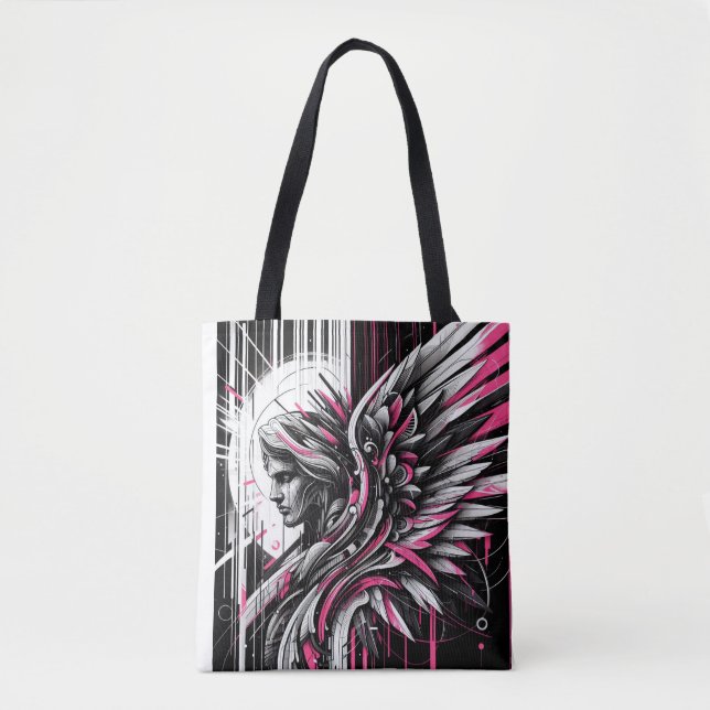 Tote Bag l'ange graphique (Devant)
