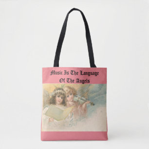 Tote Bag Langue D'Angels Fourre-tout