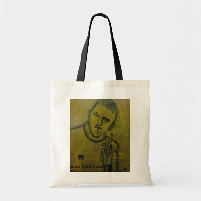 Tote Bag Langue des Signes (Devant)