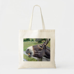 Tote Bag L'animal de ferme drôle de mule d'âne d'âne