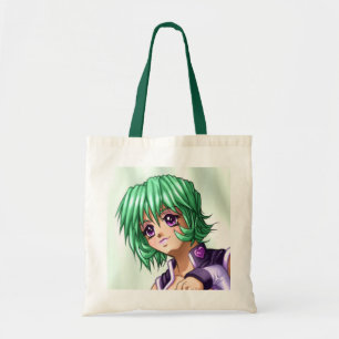 Tote Bag L'Anime dissimulent la fille