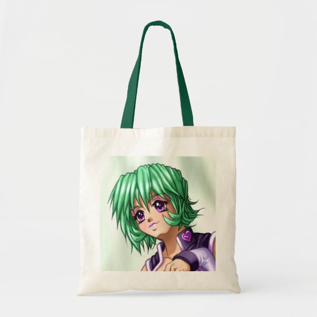 Tote Bag L'Anime dissimulent la fille (Devant)