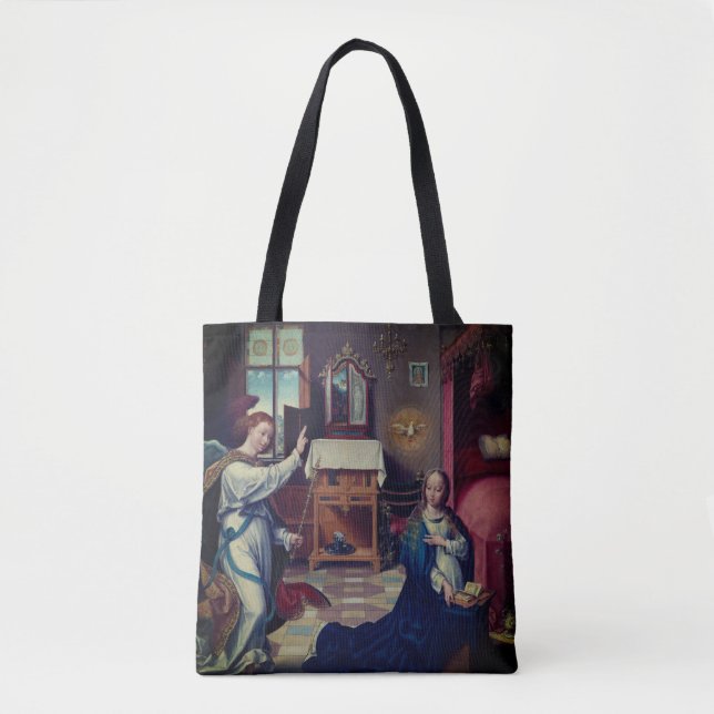 Tote Bag L'Annonciation de Joos van Cleve : Noël (Devant)