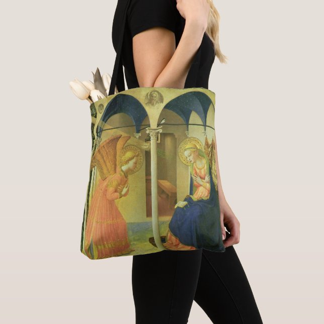 Tote Bag L'Annonciation du Prado par Fra Angelico (De près)