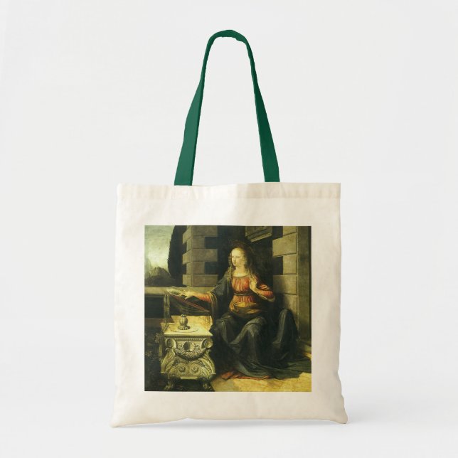 Tote Bag L'Annonciation du Seigneur de Léonard de Vinci (Devant)