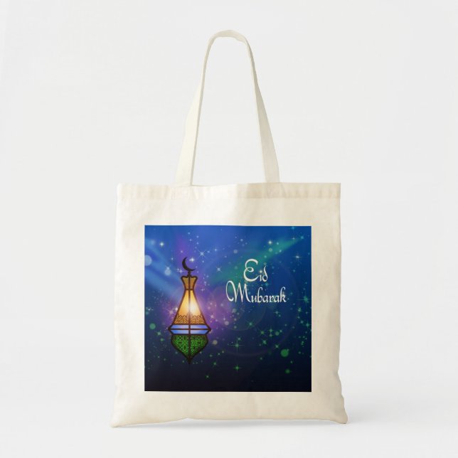 Tote Bag Lanterne magique du Ramadan - Fourre-tout budgétai (Devant)
