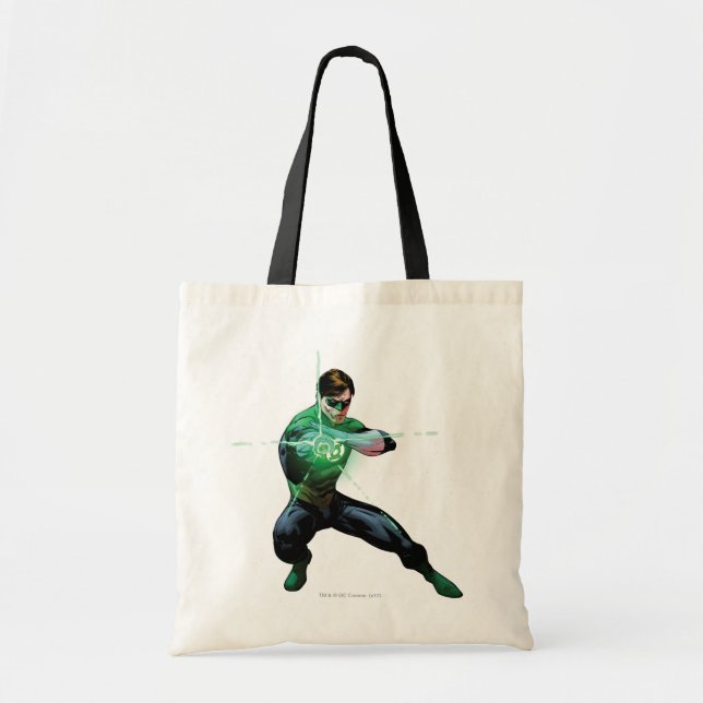 Tote Bag Lanterne verte et anneau lumineux (Devant)