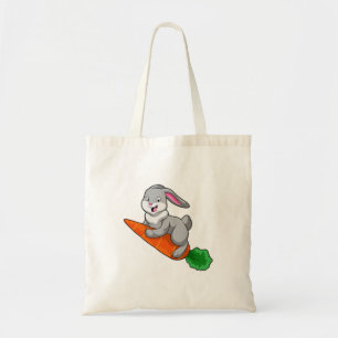 Tote Bag Lapin avec carotte