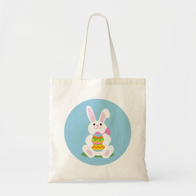 Tote Bag Lapin de Pâques (Devant)