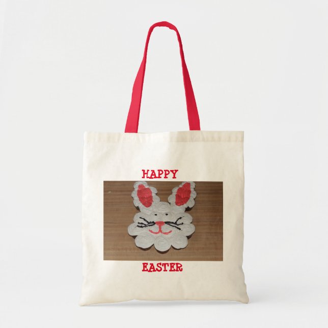 Tote Bag Lapin de Pâques (Devant)