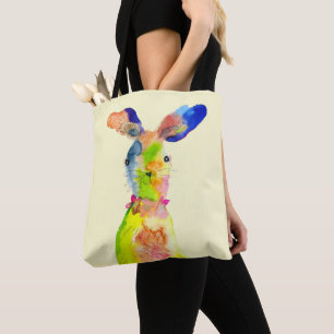 Tote Bag Lapin de Pâques mignon