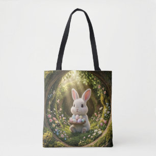 Tote Bag Lapin de Pâques mignon