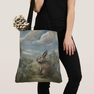 Tote Bag Lapin de printemps Op1