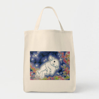 Tote Bag Lapin d'étoile par Carrie Michael