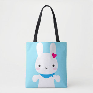 Tote Bag Lapin et panda mignons superbes de Kawaii