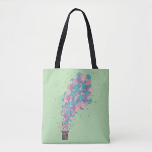 Tote Bag Lapin Magicien Bulles Explosion Magie Fantaisist