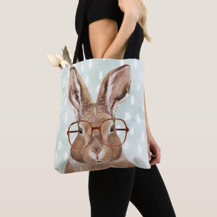 Tote Bag Lapin Quatre-Eyed du forestier