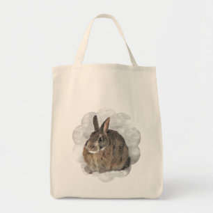 Tote Bag Lapin sur Fourre-tout