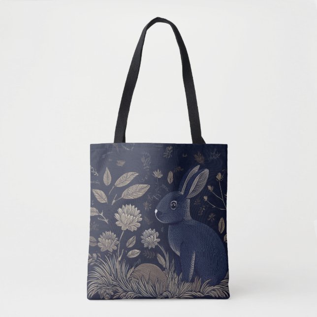 Tote Bag Lapin Whimsical (Devant)