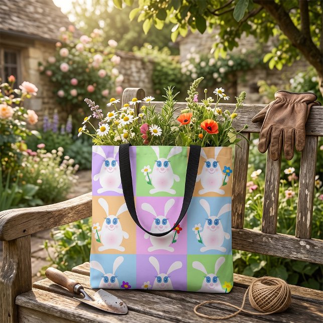 Tote Bag Lapins Mignons (Créateur téléchargé)