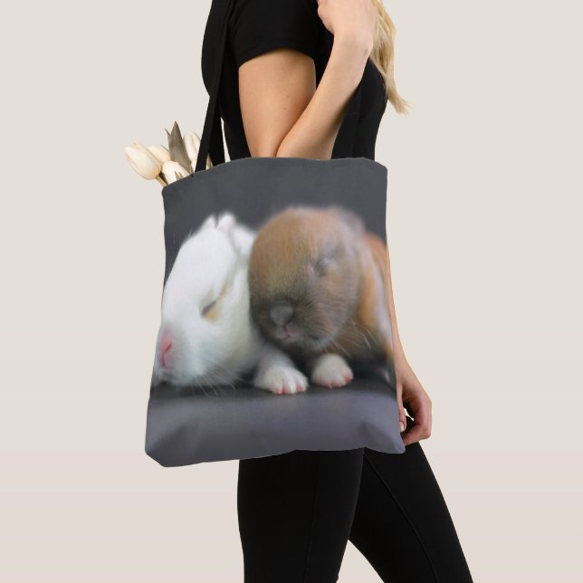 Tote Bag Lapins nains de Netherland (De près)