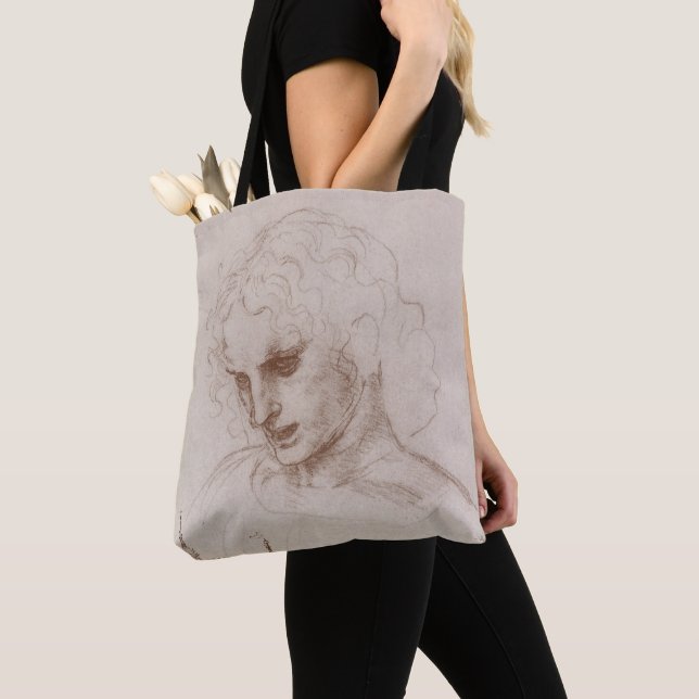 Tote Bag L'Apôtre Jacques de Léonard de Vinci Château Sforz (De près)