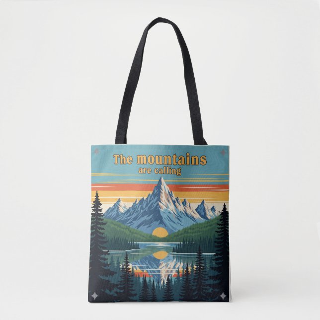 Tote Bag "L'appel de la nature" (Devant)