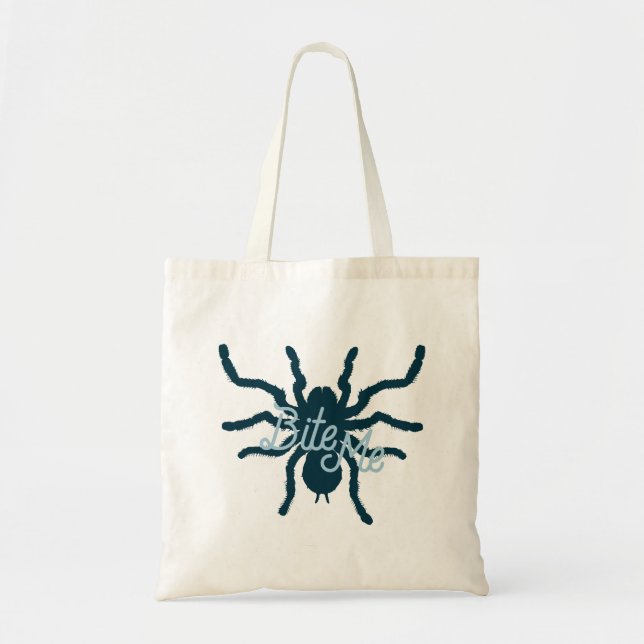 Tote Bag L'araignée me mordent (Devant)