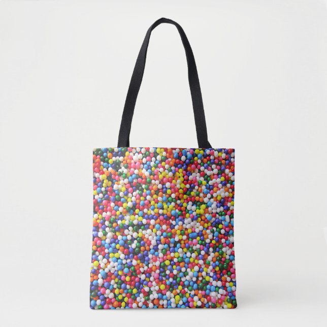 Tote Bag L'arc-en-ciel arrose (Devant)