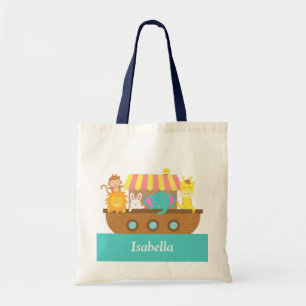 Tote Bag L'arche de Noé, Animaux mignons pour les enfants