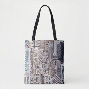 Tote Bag L'architecture diversifiée de New York, les couleu