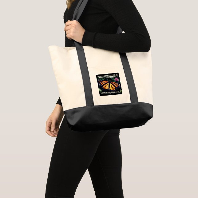 TOTE BAG LARRYSTOTE LES MONARCHES (Devant (produit))