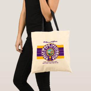 Tote Bag LARRYSTOTES HOLLYWOOD, CA3 (COU) Budget Fourre-tou