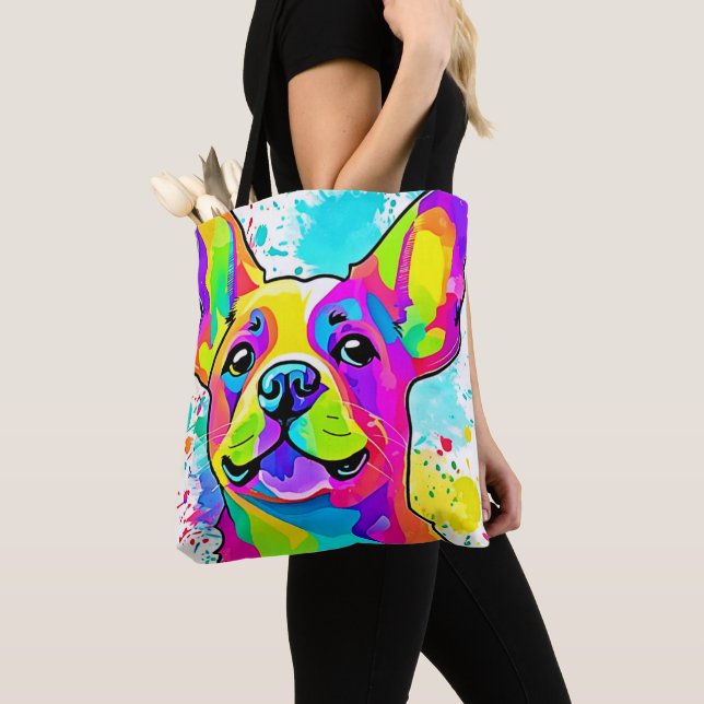 Tote Bag L'art chiot franco-bulgare (De près)